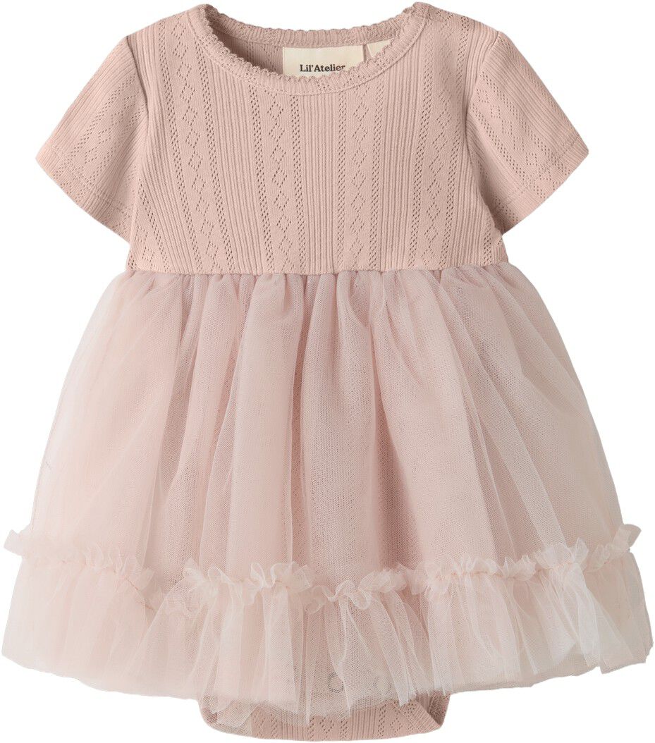 Nbffanella Ss Body Tulle Dress Lil