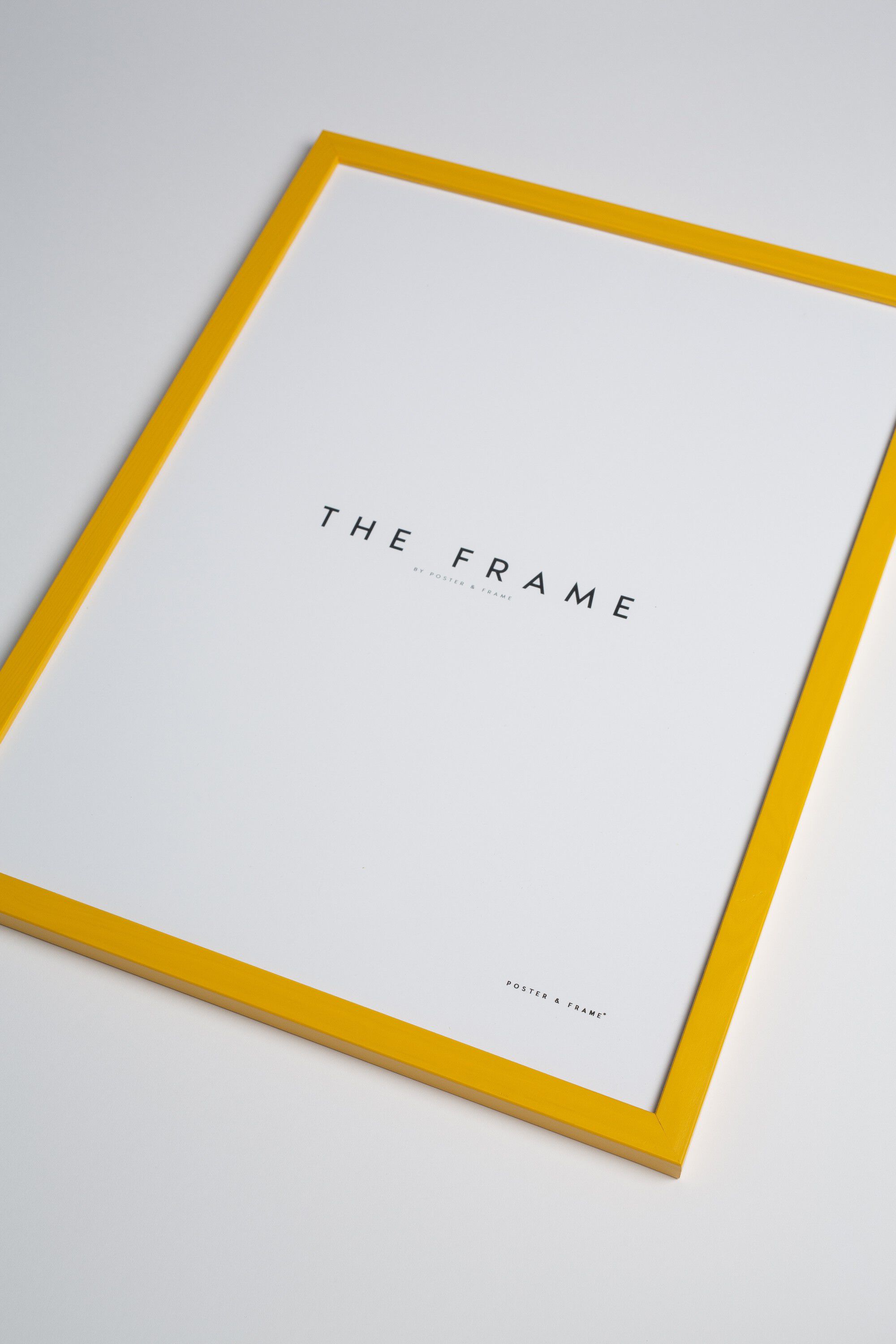 Poster&Frame - Yellow wood 50x70cm