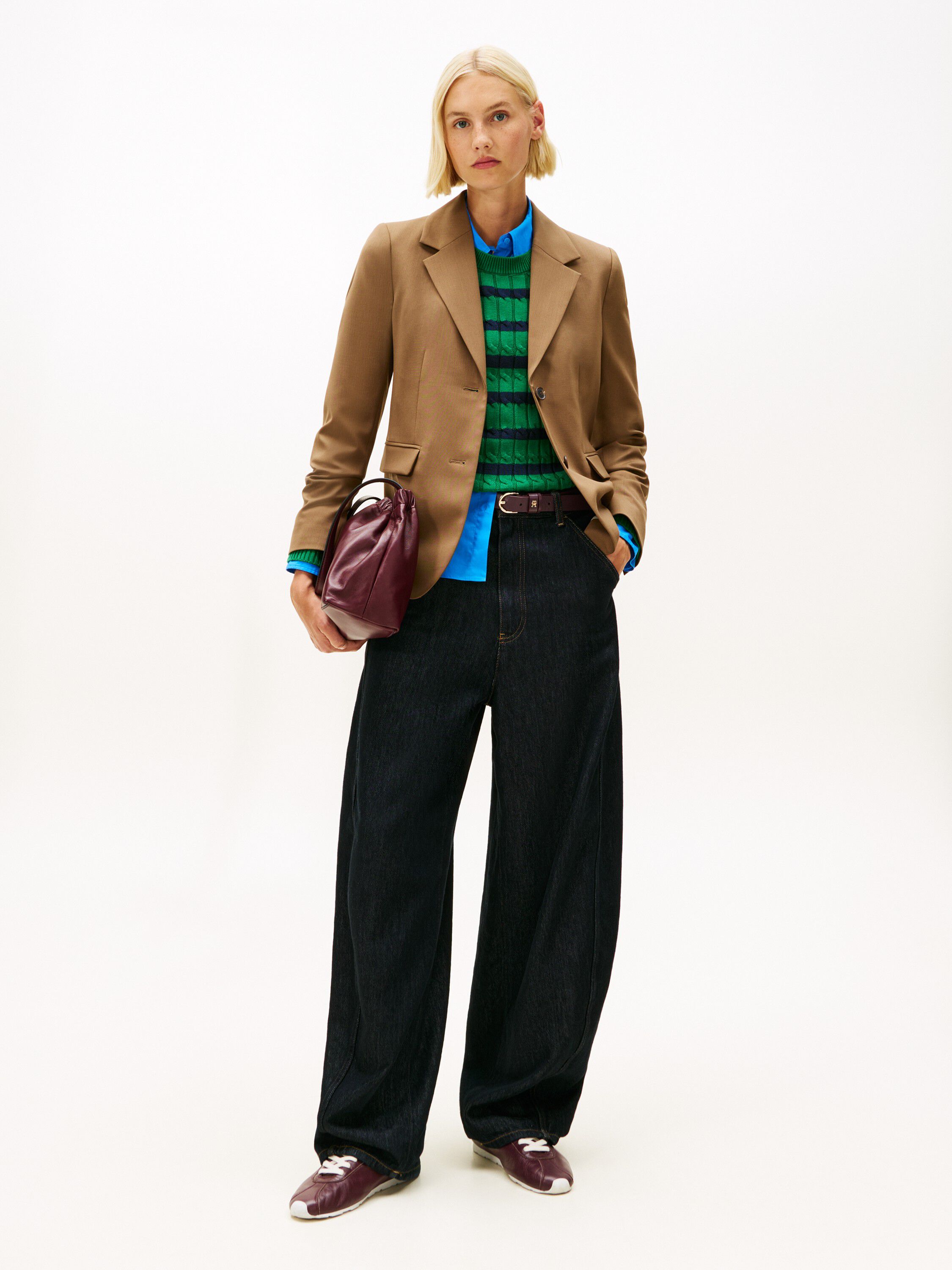 TIMELESS WOOL REG STRT SB BLAZER