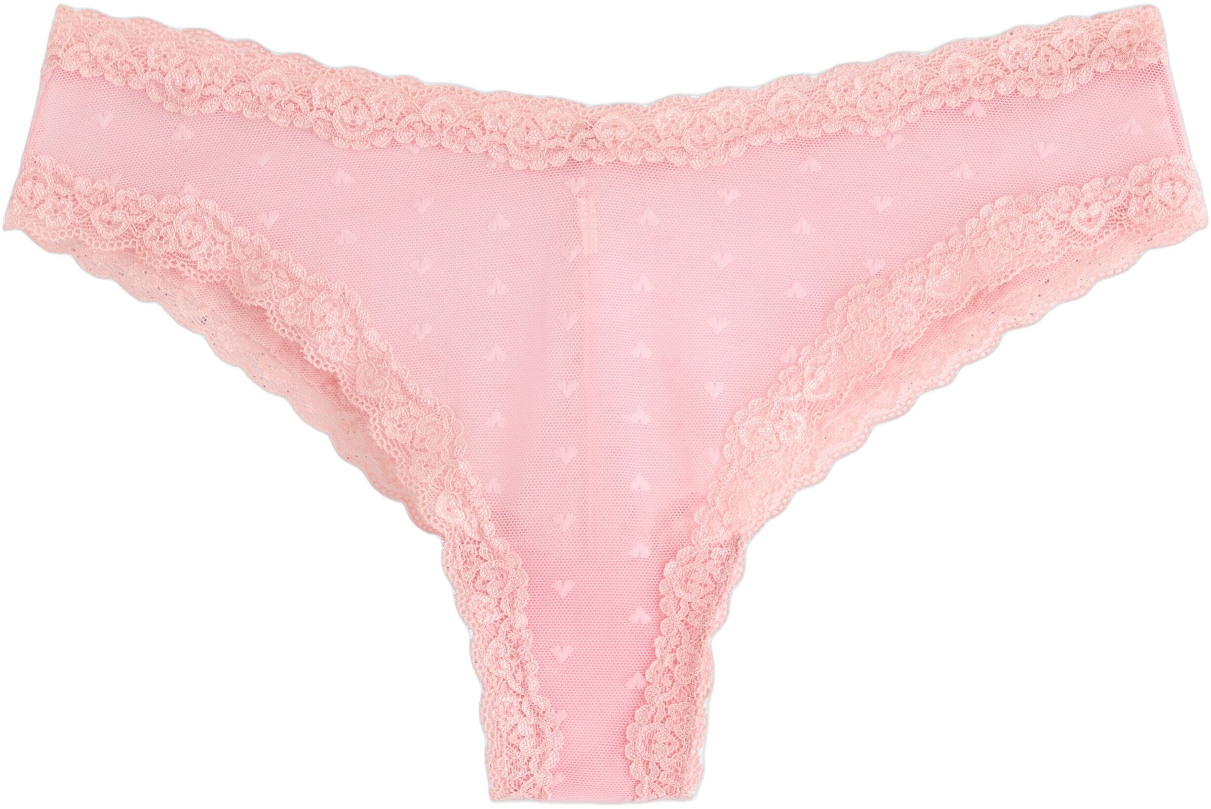 Braziliantrosor i spets med l&aring;g mid