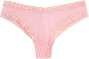 Braziliantrosor i spets med l&aring;g mid