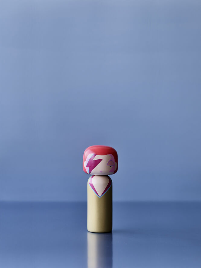 ZIGGY håndmalet Kokeshi