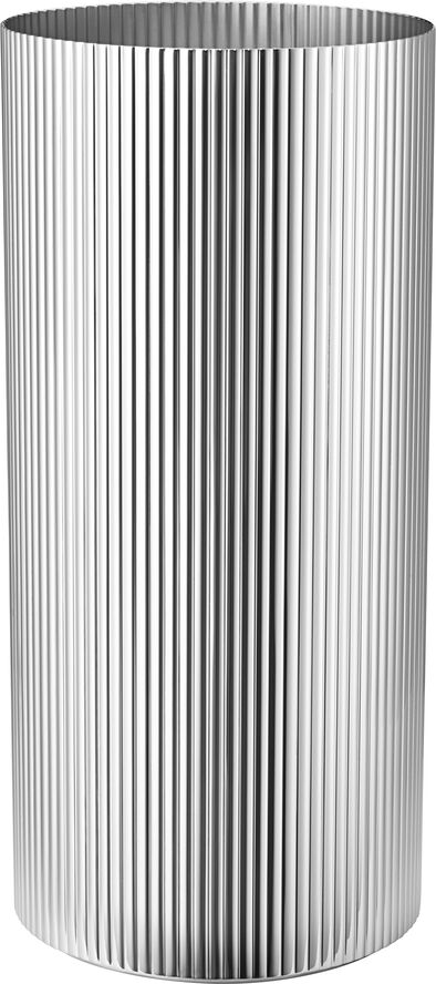 BERNADOTTE VASE STAINLESS STEEL LARGE