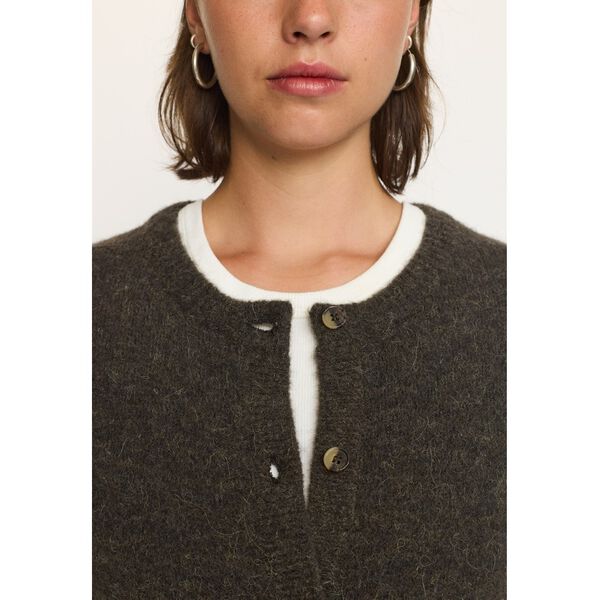 SRAllison O-neck Cardigan Knit