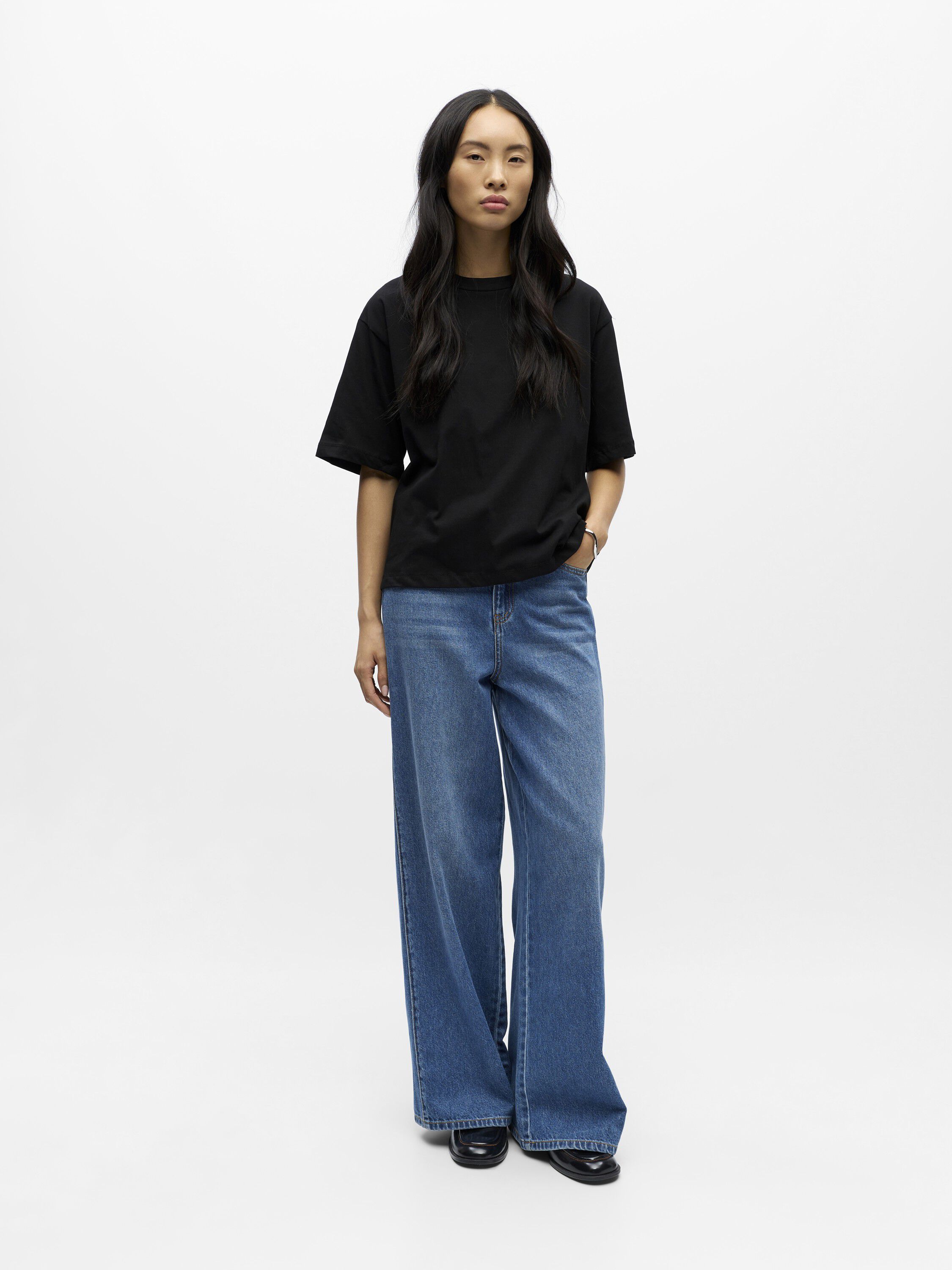 Objgima S/S Lo T-Shirt Noos