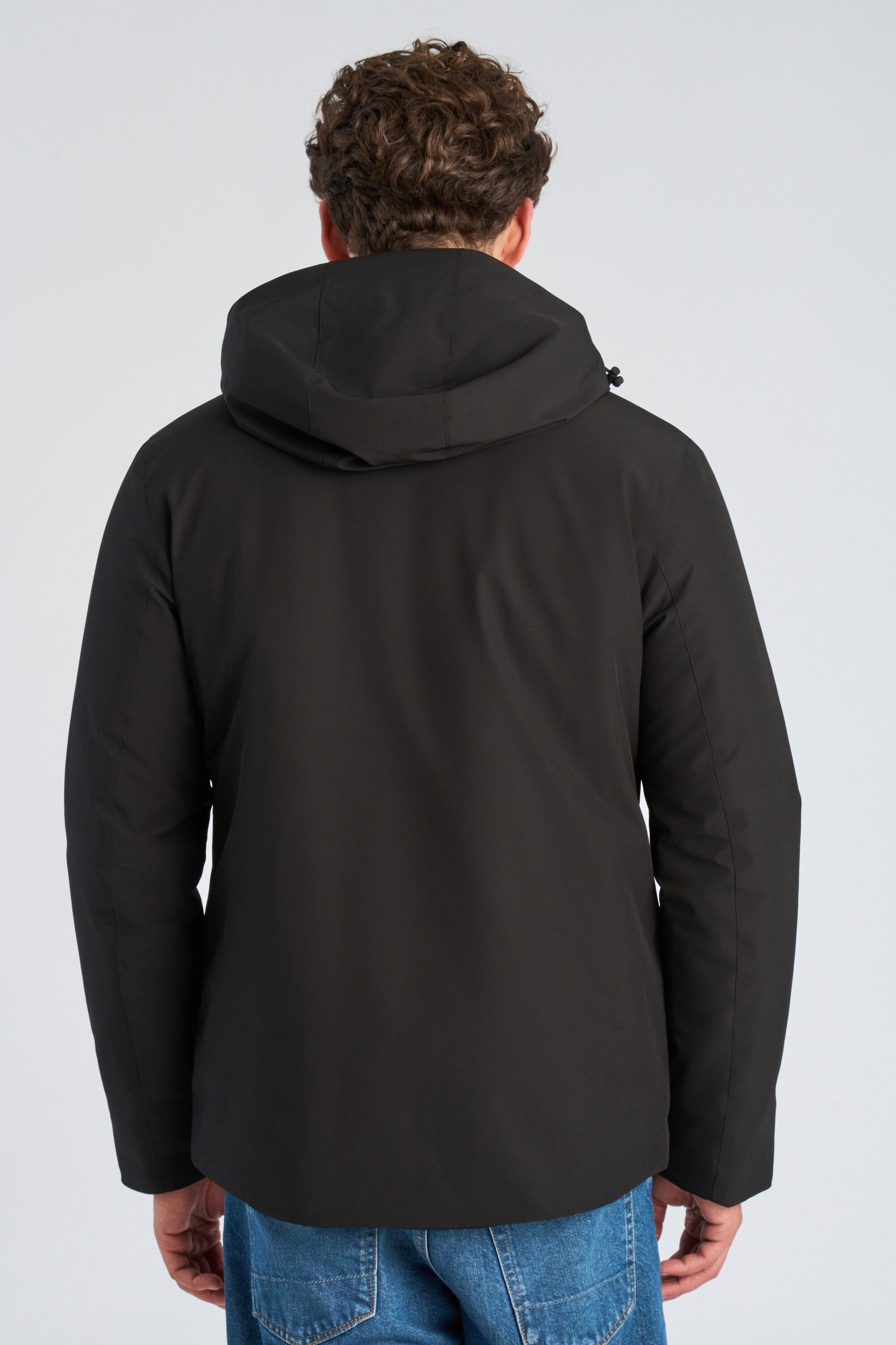 Short parka jacket