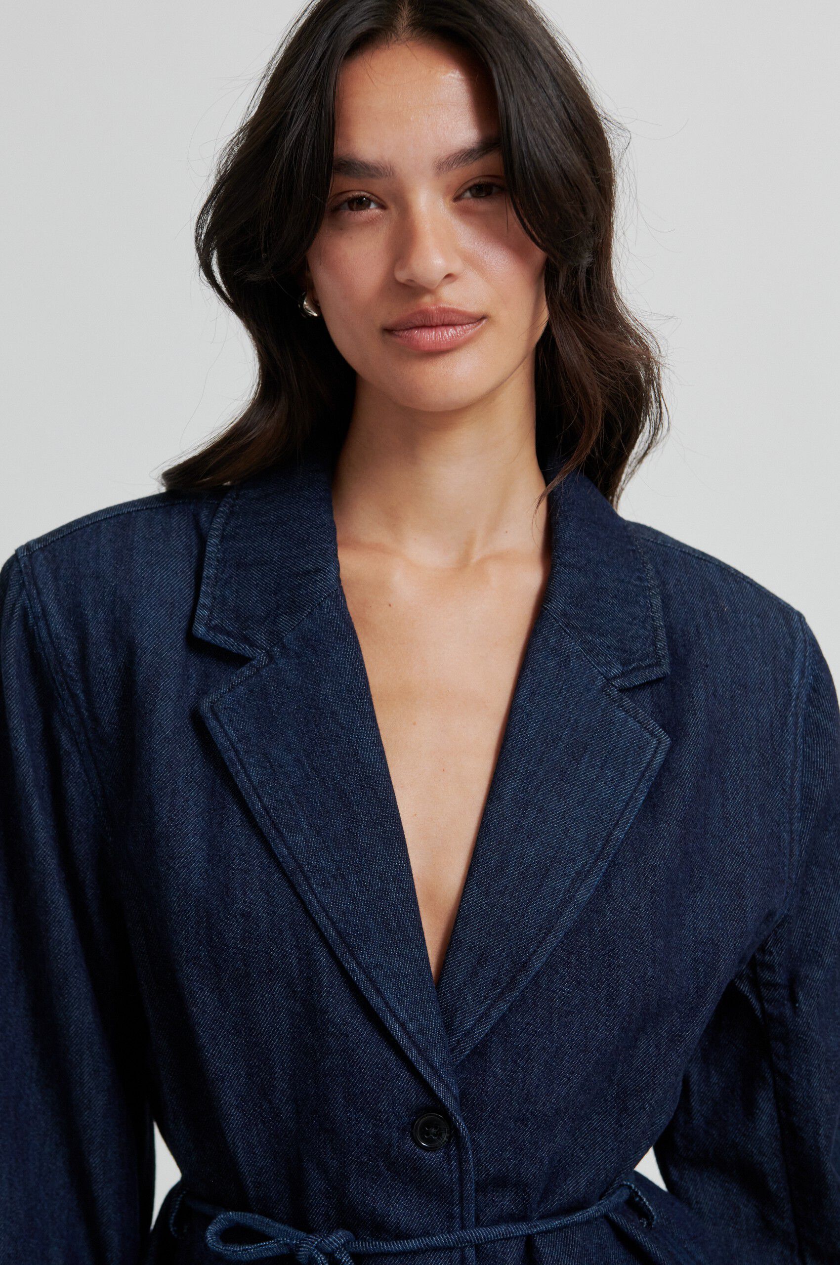 Olane Denim Shirt Blazer