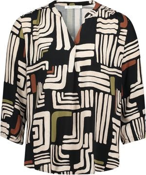 Bluse Kurz 3/4 Ar