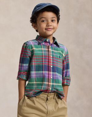 BRUSHED OXFORD-WVN-SHIRT