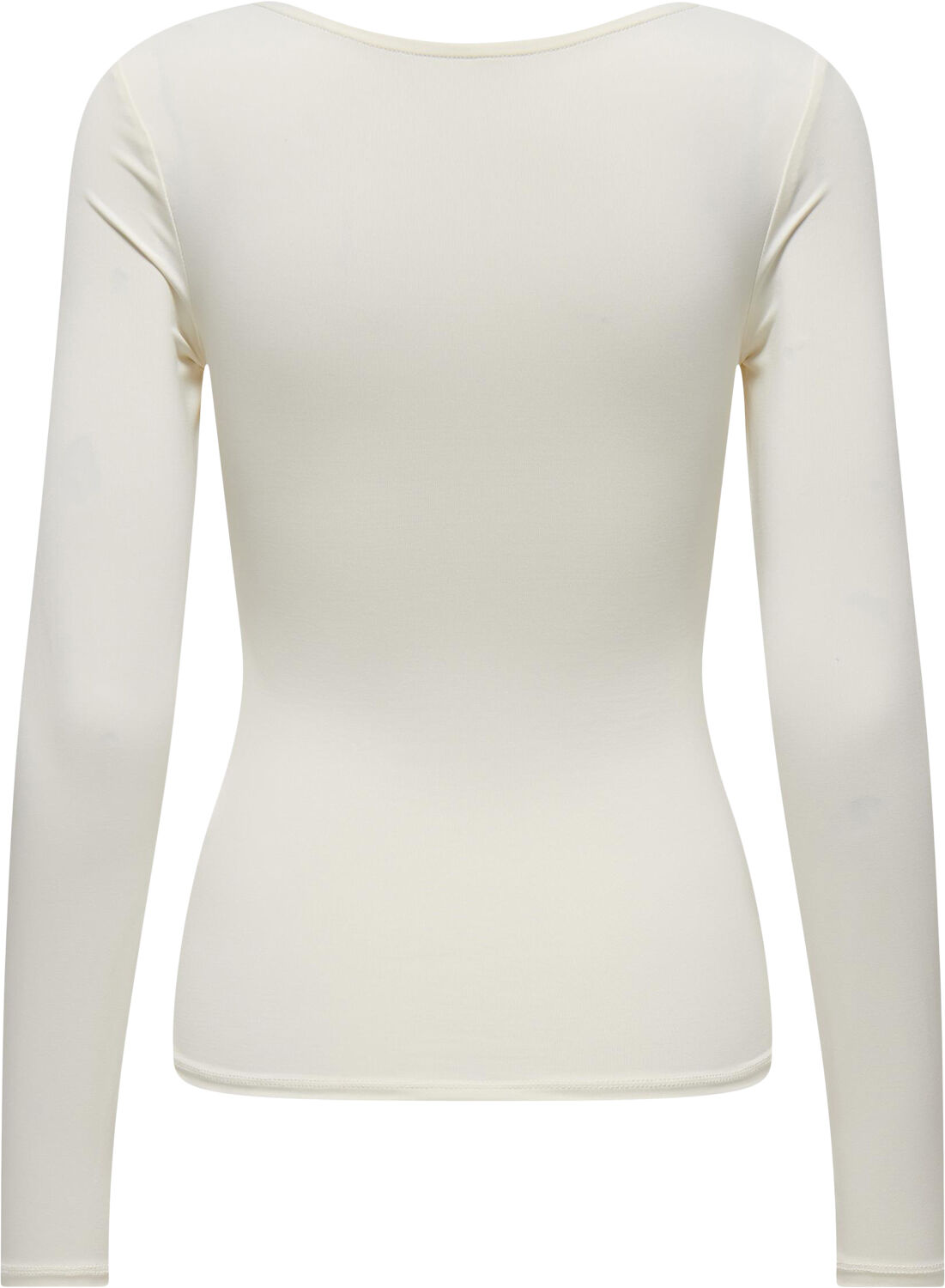 Onlea L/S 2-Way Deep Neck Top Jrs Noos