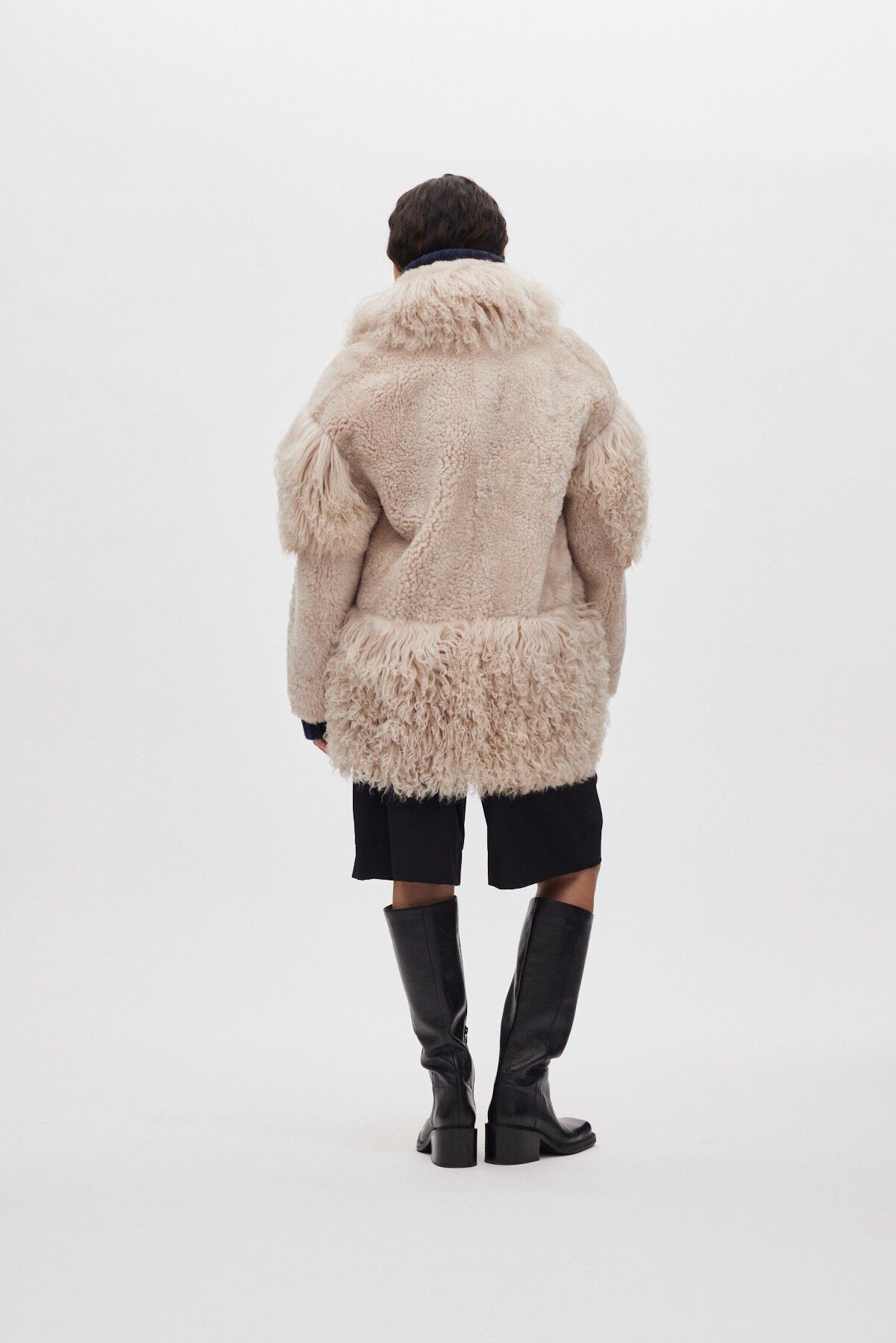Duo shearling jacket - Stacia