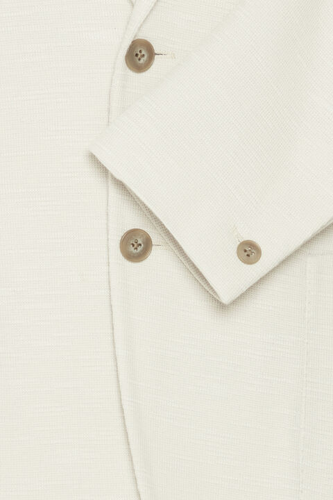 CFBILLE slub yarn blazer