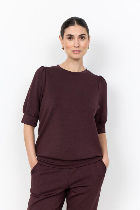 SC-BANU 83 Bluse M&oslash;rk blomme