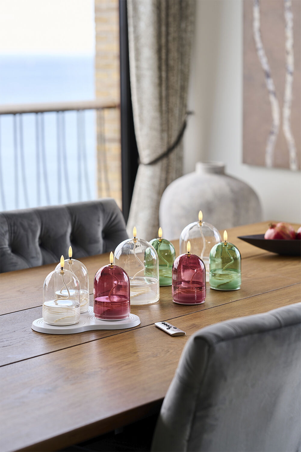 Dea - Olielampe genopladelig glasdekoration