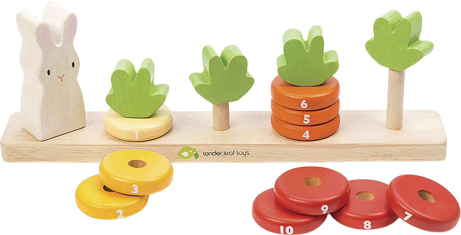 Tender Leaf - L&aelig;r at t&aelig;lle - Gulerodsbed