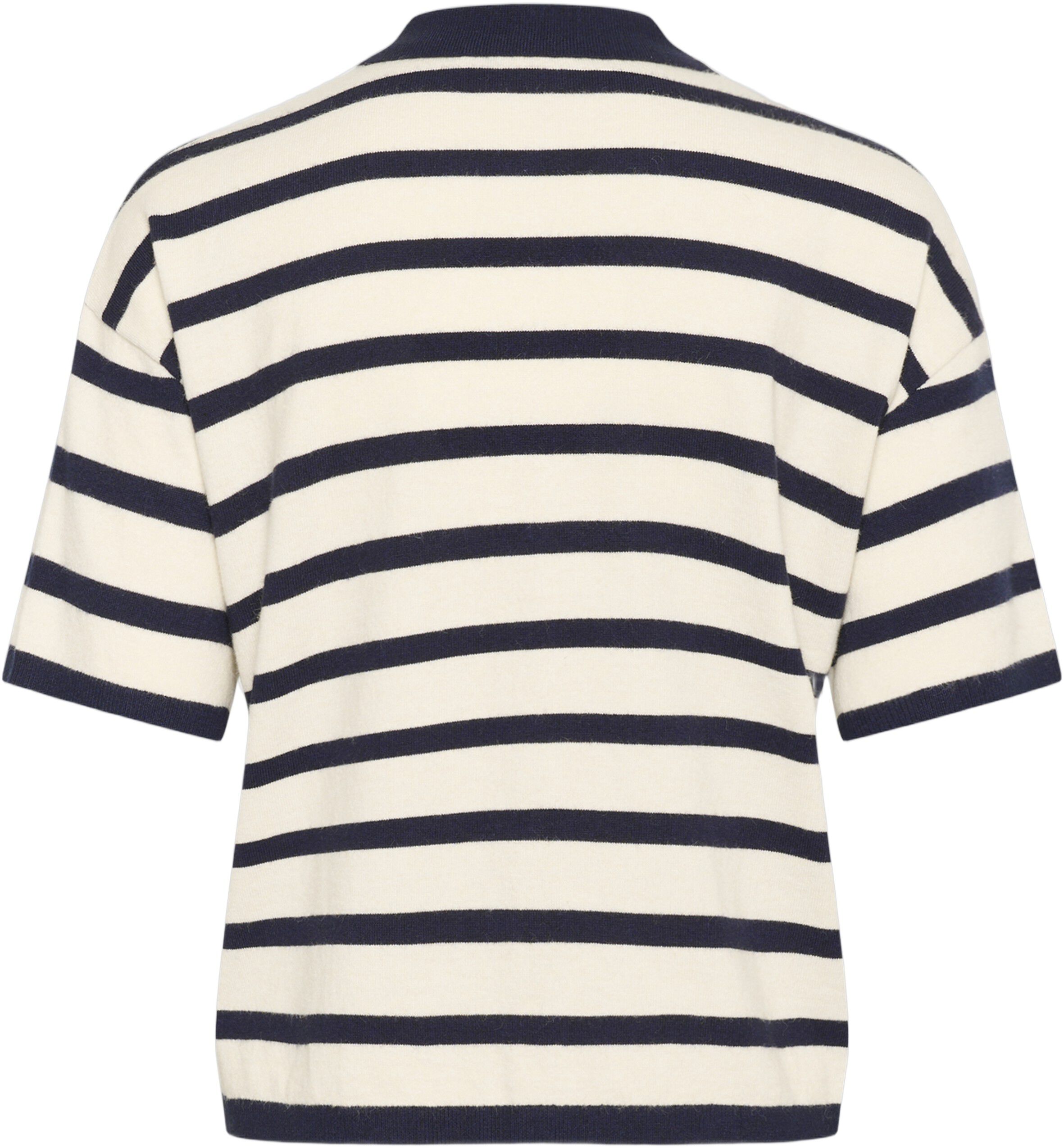 LikamSZ Striped Polo Cardigan