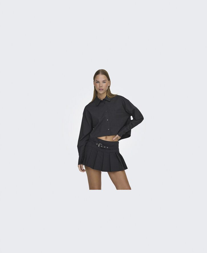 ONLNIARA L/S CHECK SHORT SHIRT TLR