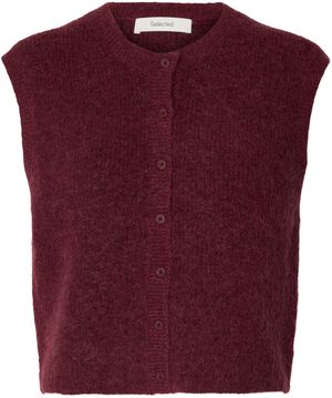 SLWLULU SL BUTTON O-NECK VEST NOOS