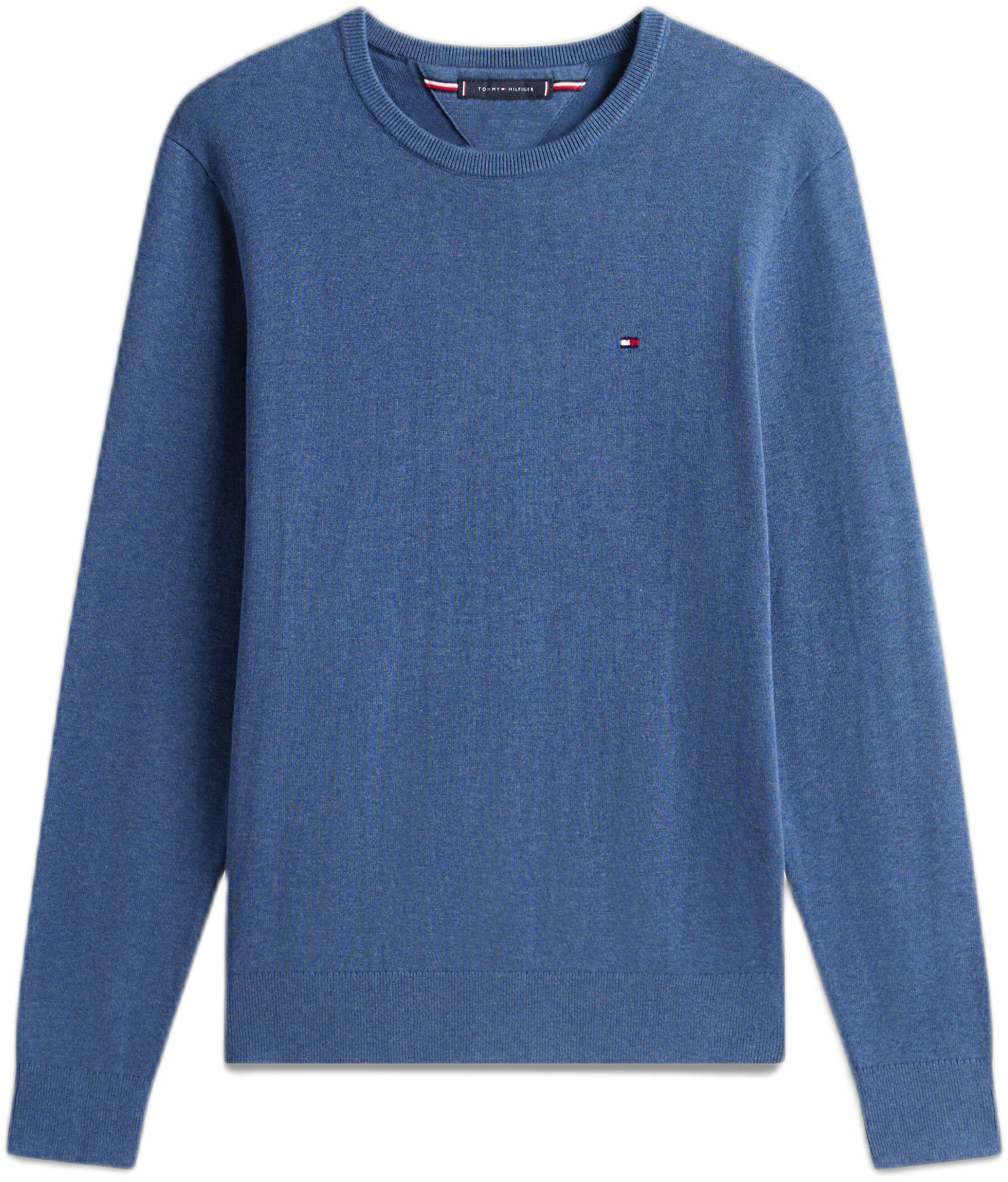 Flag Embroidery Crew Neck Jumper