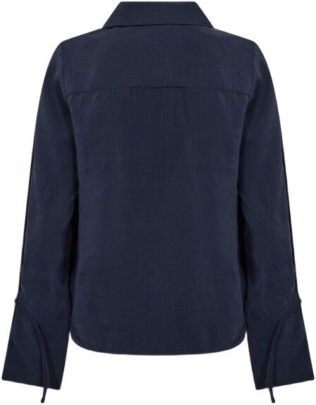 LR-OCTAVIA 1 Bluse M&oslash;rk bl&aring;