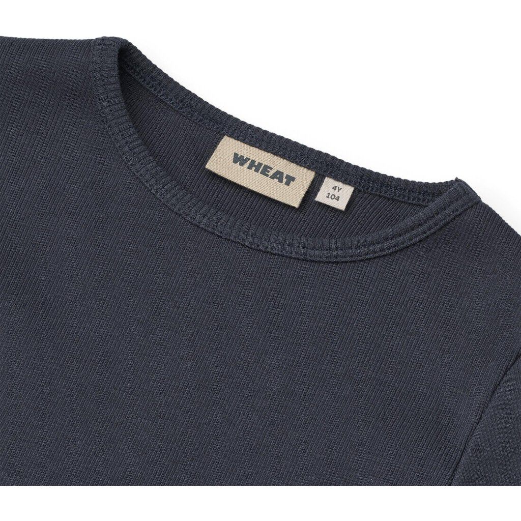 Lang&aelig;rmet Rib T-shirt Ida