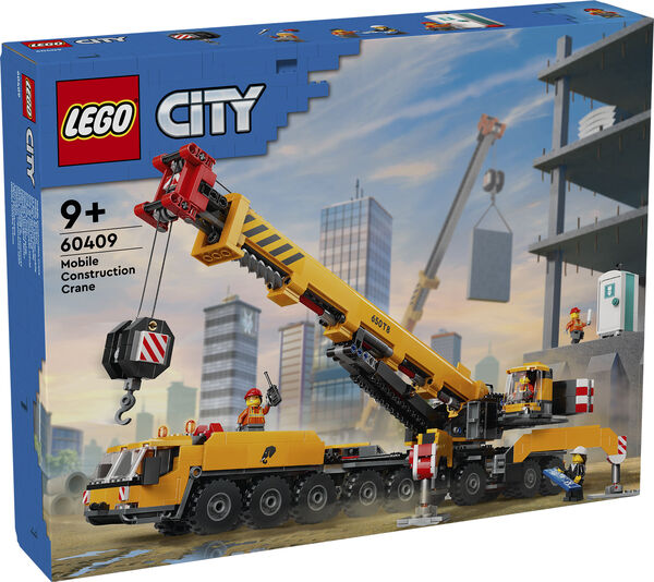 Gul mobil byggekran 60409