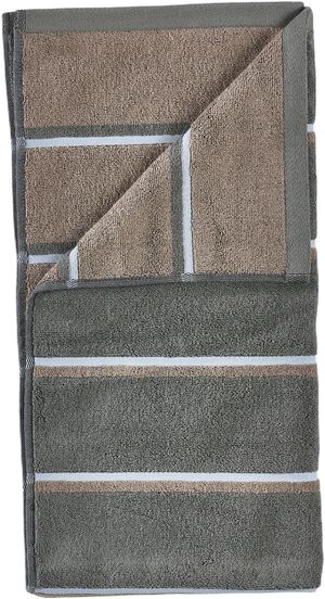 H&aring;ndkle Sauna 50x100 White/Soft Grey/Eucalyptus