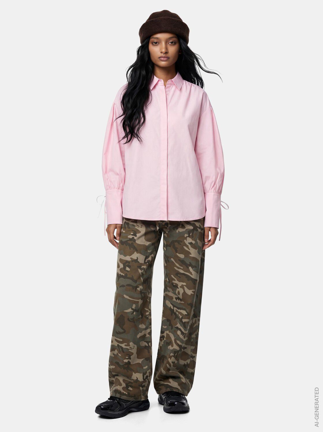 Pcanni Ls Pleated Detail Shirt Wvn D2D