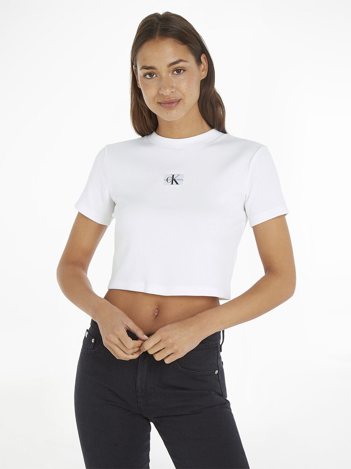 T-shirt with badge logo