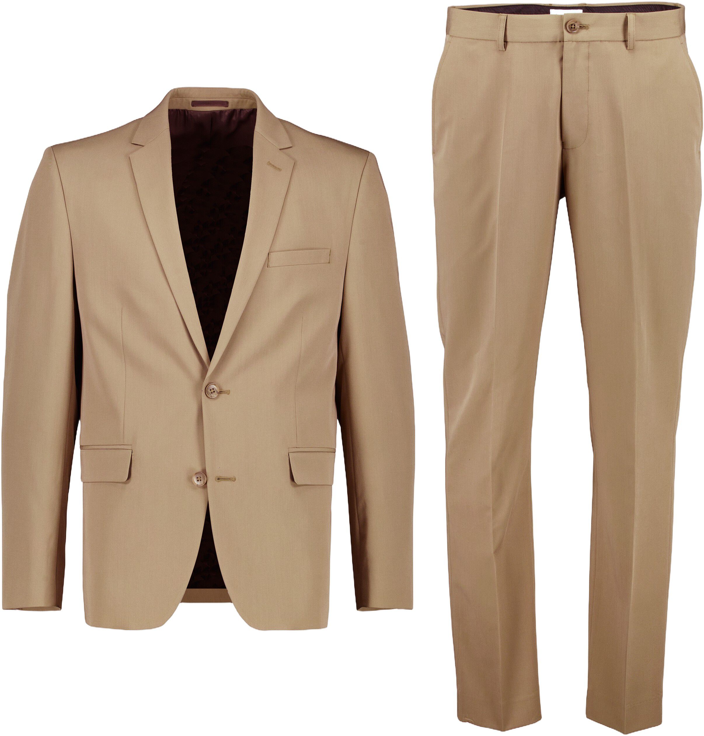 Fine twill stretch suit
