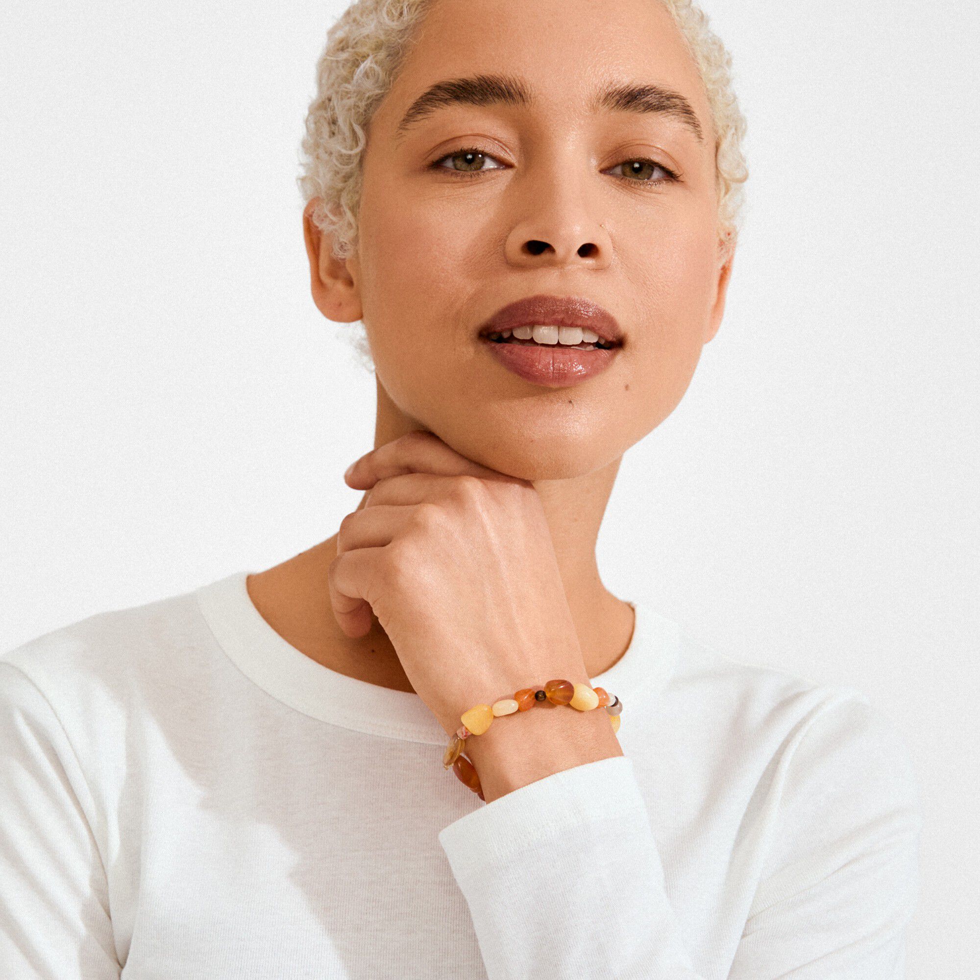 IRIS armb&aring;nd sand/multi