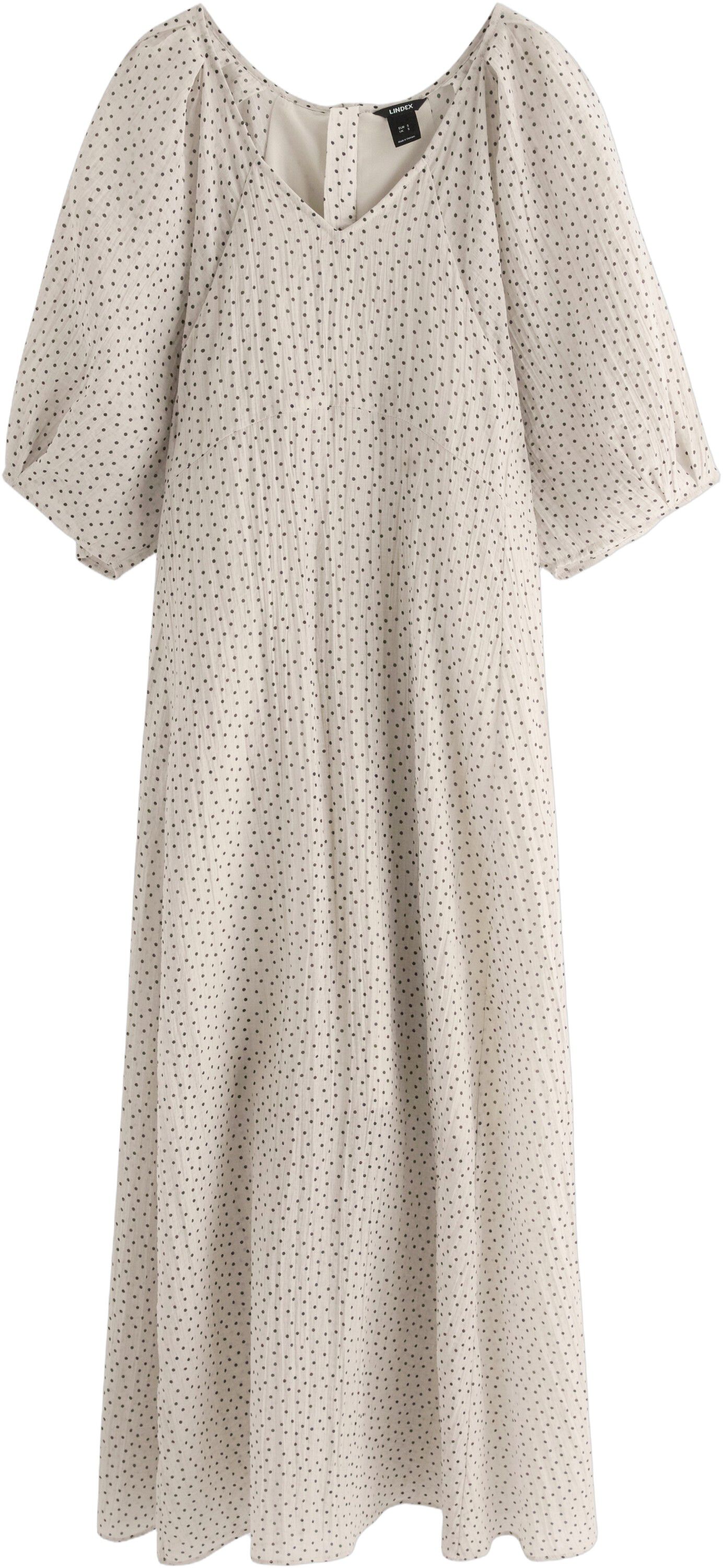 Woven maxi dress in soft viscose wi