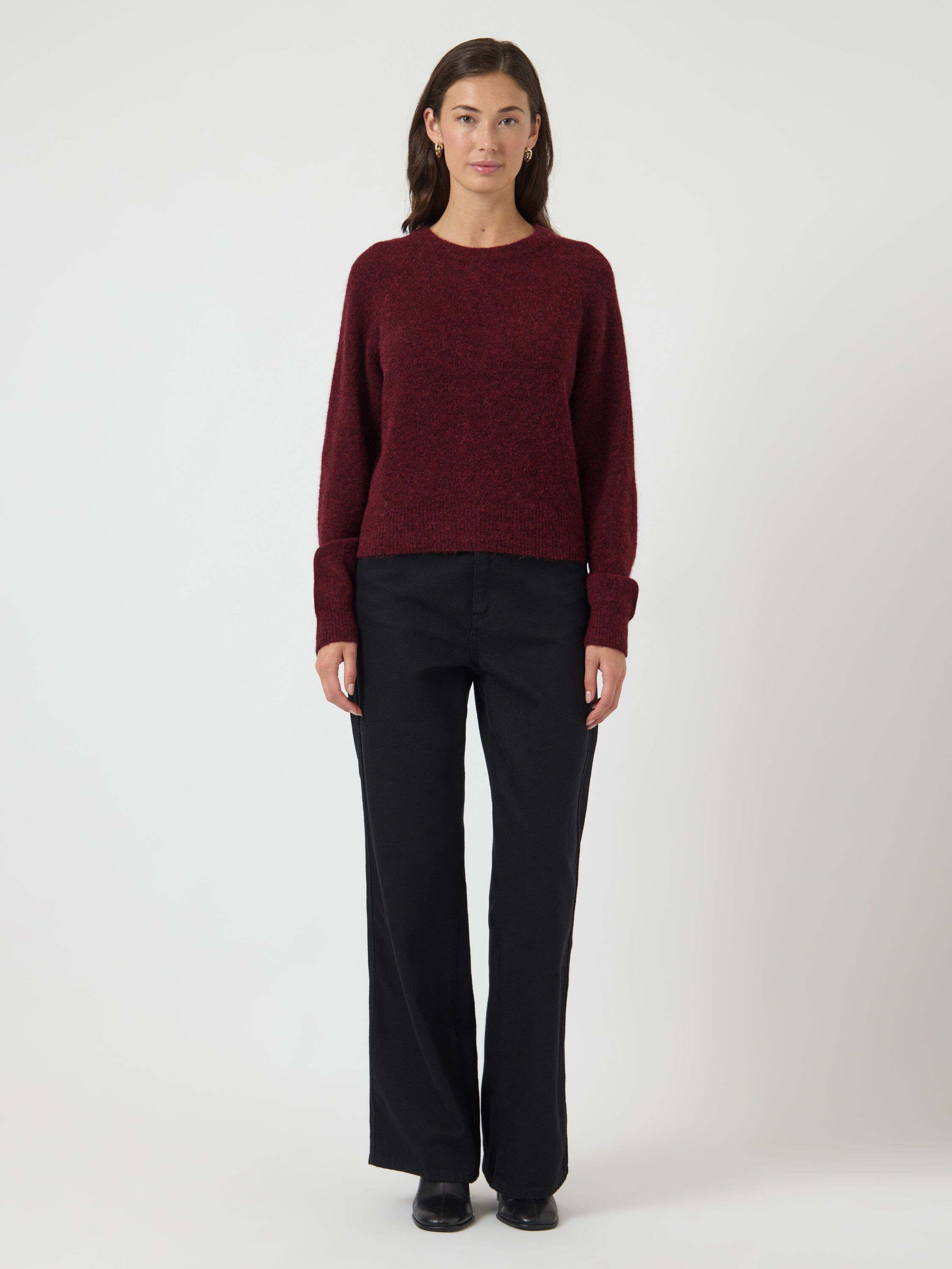 YASJOHI LS WOOL KNIT PULLOVER S. NO