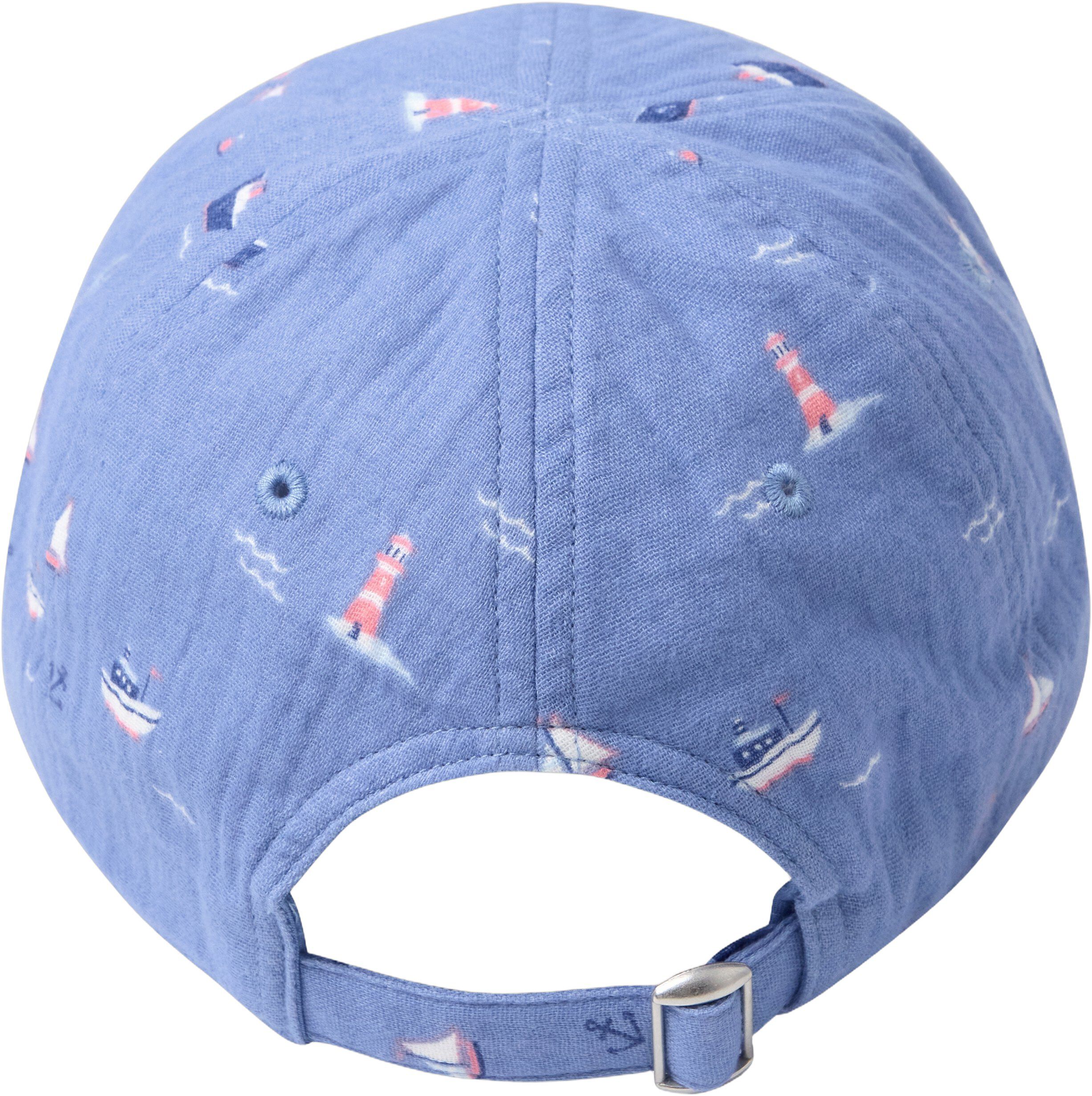 Cap with round peak and adjustable