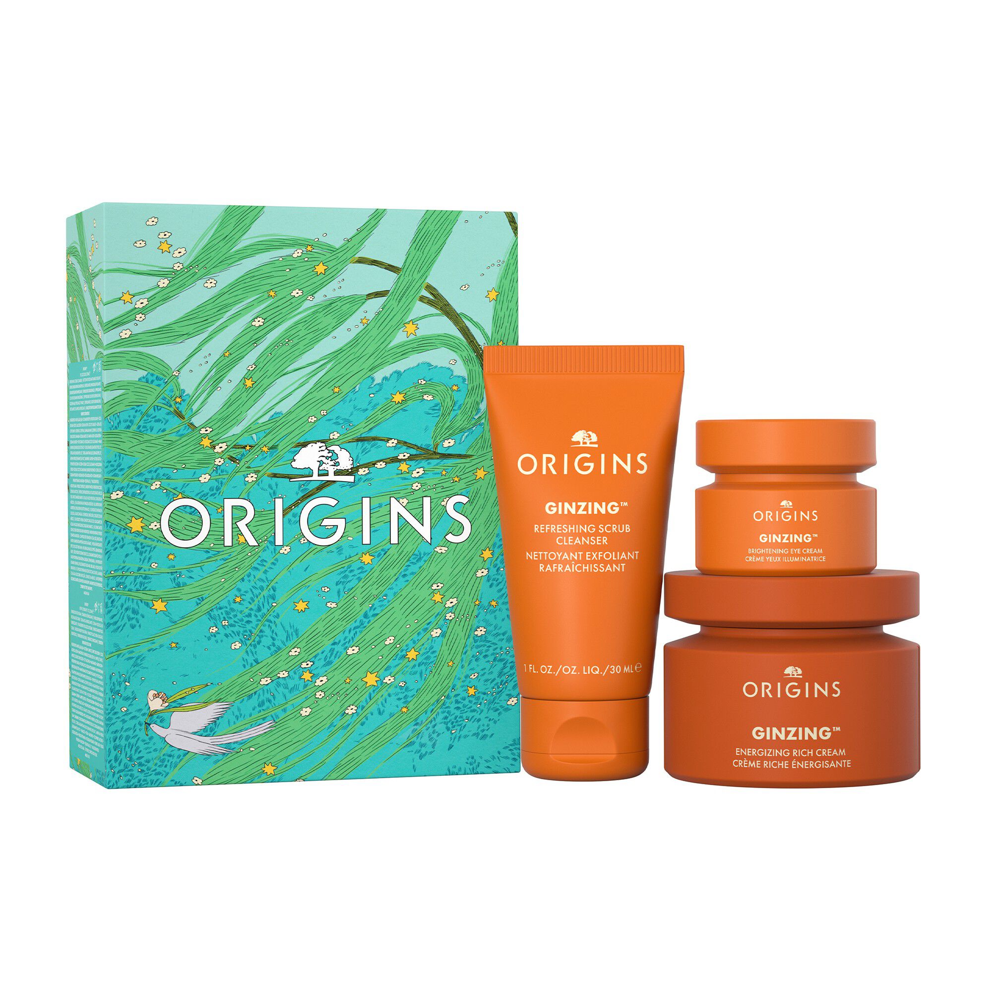 GINZING&trade; Glowing Essentials Gift Set