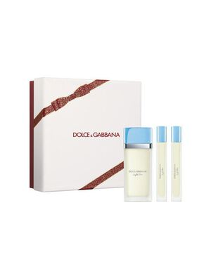 D&G XMAS Light Blue EdT 50ml+10ml+10ml