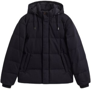 FLANNEL DOWN JACKET