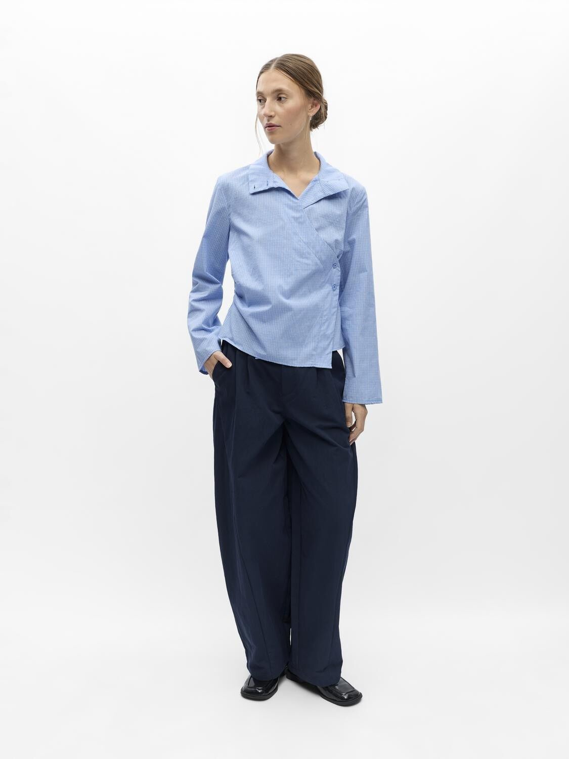 Objerika L/S Reg. Wrap Top E Aw 26