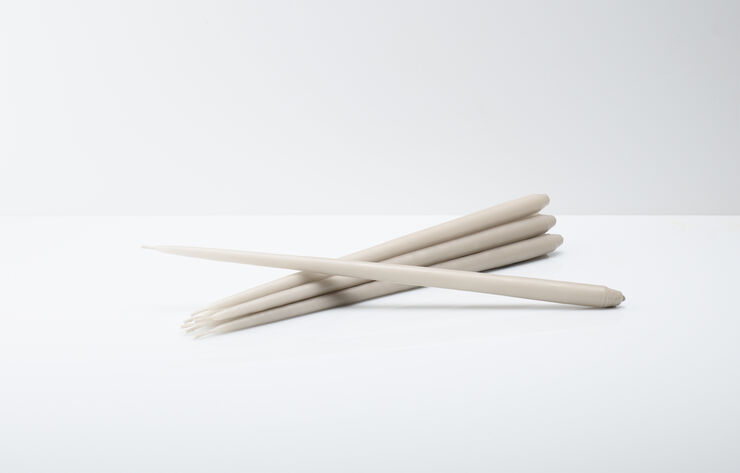 STOFF candles by Ester&Erik - 6 stk i gaveæske, sand