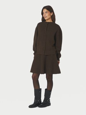 Renata Fluffy Knit Skirt