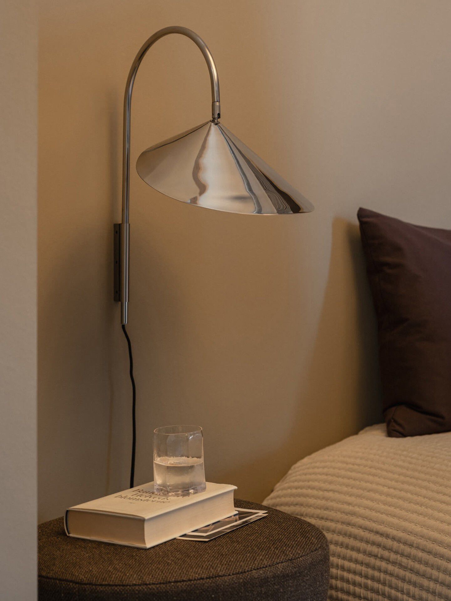 Arum Swivel Wall Lamp - Stainless S