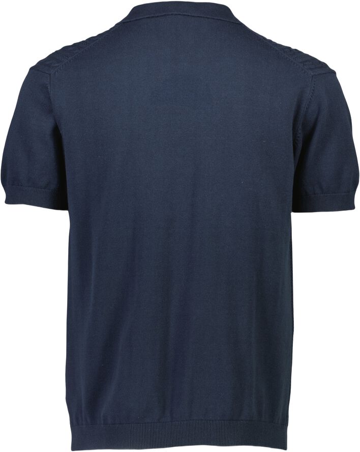 Knitted S/S cable cardigan