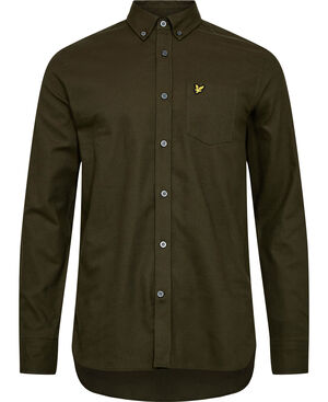 Plain Flannel Shirt