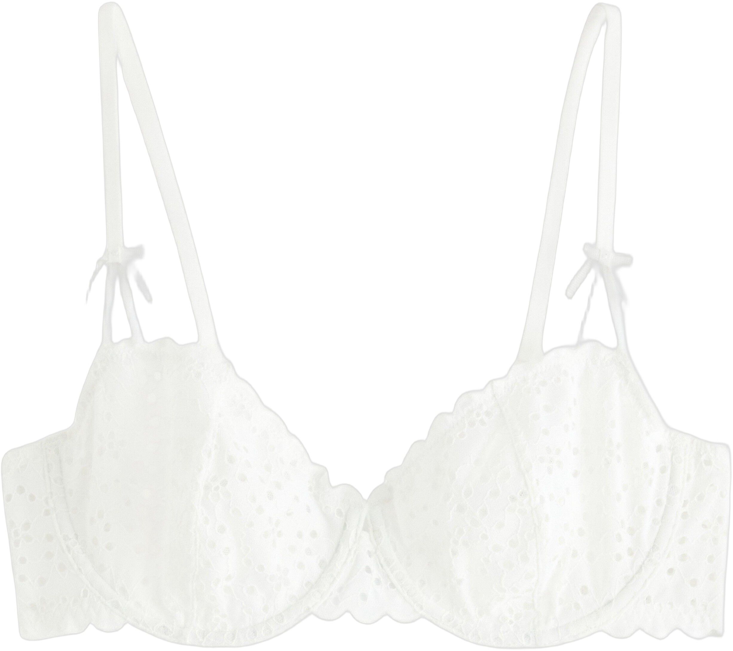 Upolstret BH med broderi