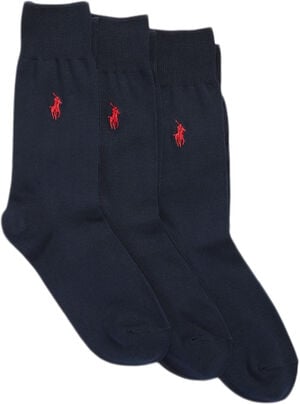Cotton-Blend Sock 3-Pack