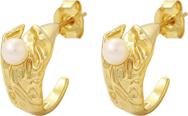 Kamma pearl øreringe