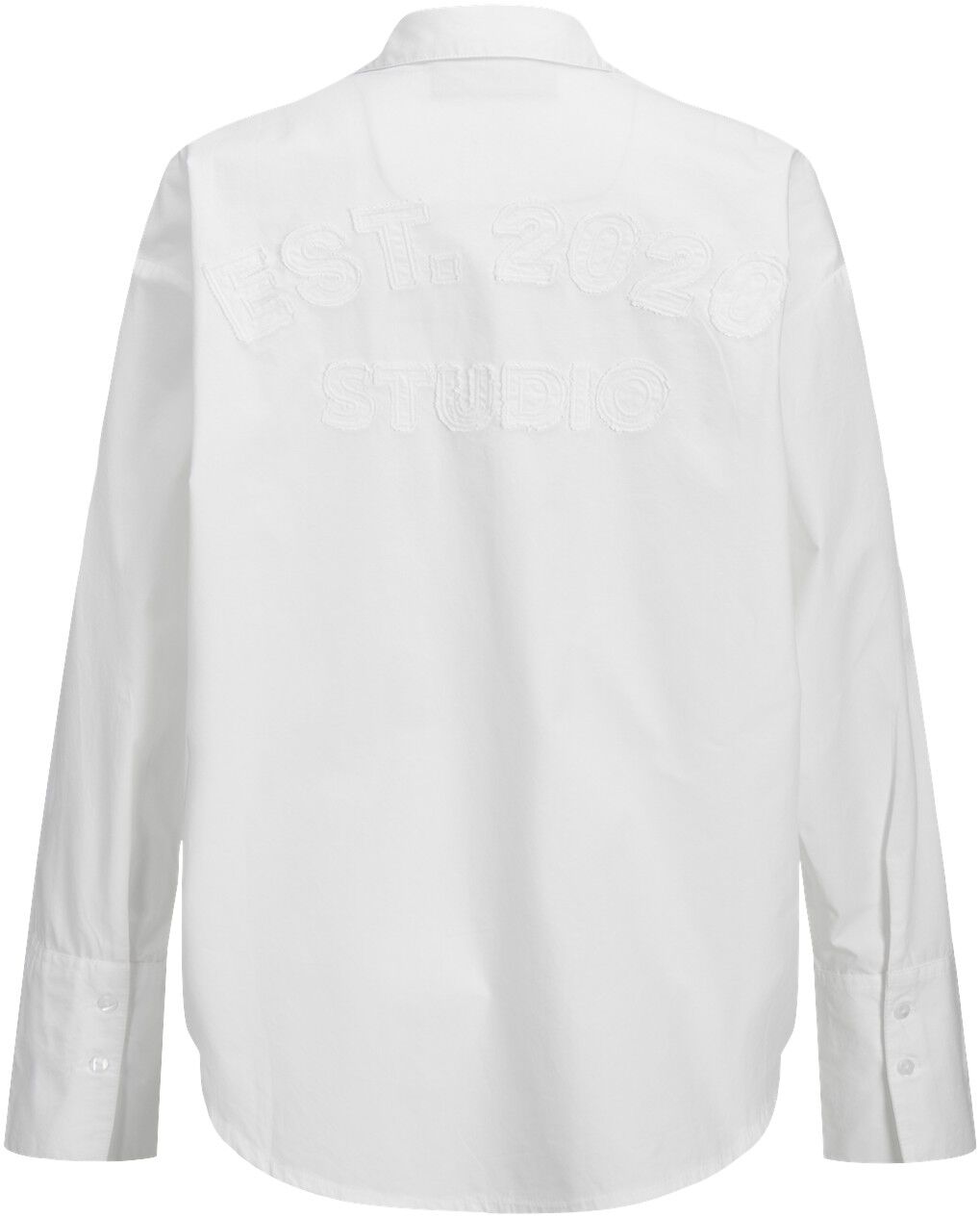 JXHENNA LS POPLIN PATCH SHIRT WVN