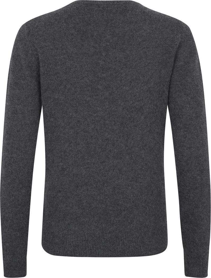 PURE CASHMERE O-NECK PULLOVER