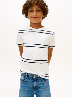 Essential Embossed Logo Jersey T-Shirt