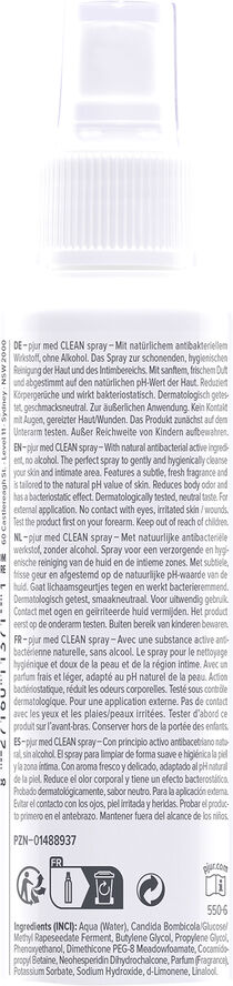 pjur med CLEAN spray